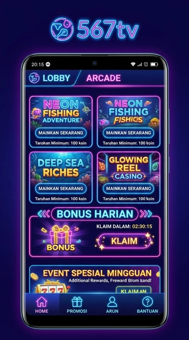 567tv tampilan beranda