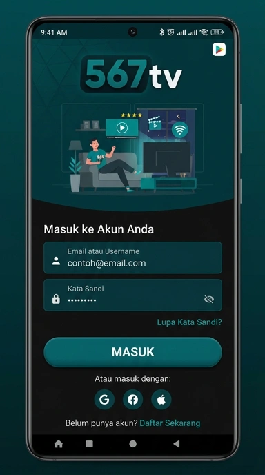 Panduan Masuk Akun 567tv untuk Pengguna Android
