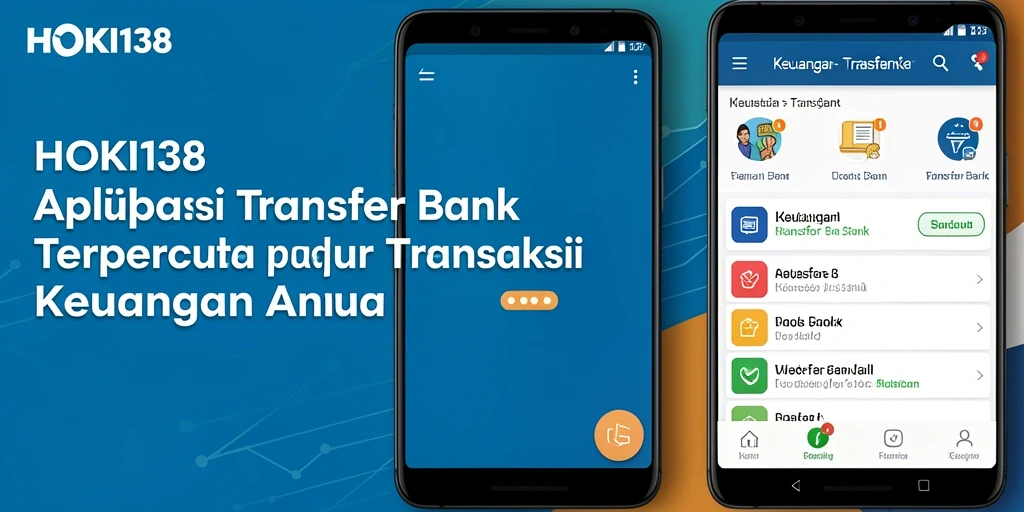 Antarmuka HOKI138 yang ramah pengguna untuk Transfer Bank.